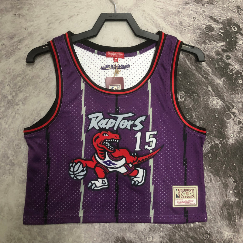 Regata Cropped Carter Toronto Raptors Mitchell & Ness Hardwood Classics - OGJERSEYSHOP