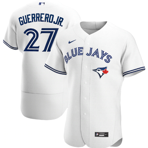 Jersey Toronto Blue Jays Branca Authentic - OGJERSEYSHOP