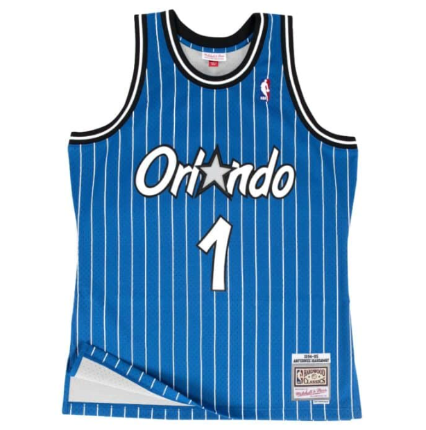 Regata Swingman Orlando Magic Mitchell & Ness Hardwood Classics 1994/95 Azul - OGJERSEYSHOP