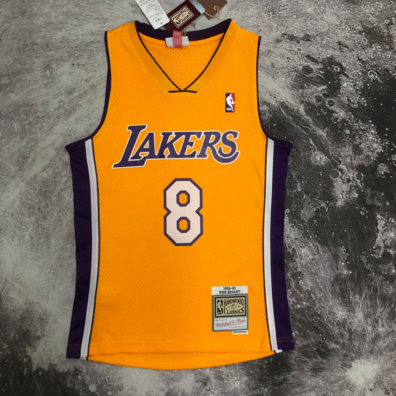 Regata Swingman Los Angeles Lakers Mitchell & Ness Amarela Hardwood Classics 1999/00 - OGJERSEYSHOP