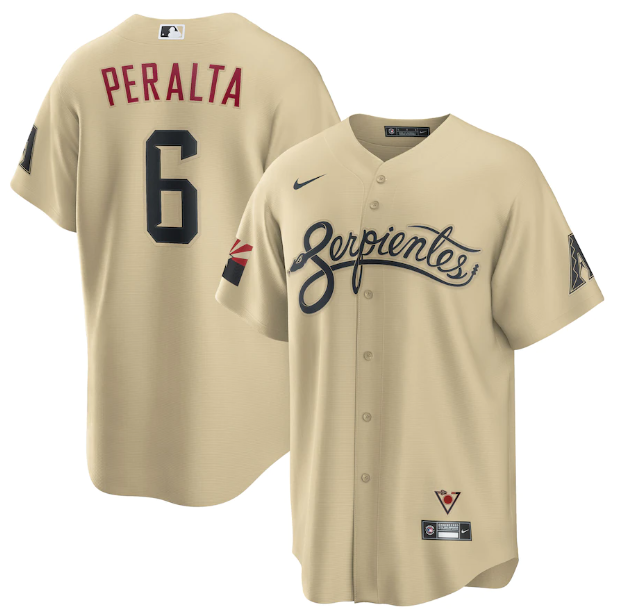 Jersey Arizona Diamondbacks Gold City Torcedor - OGJERSEYSHOP