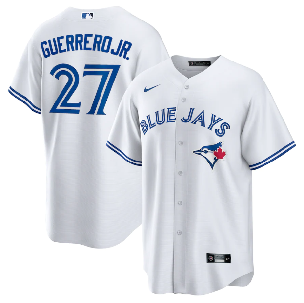 Jersey Toronto Blue Jays Branca Torcedor - OGJERSEYSHOP