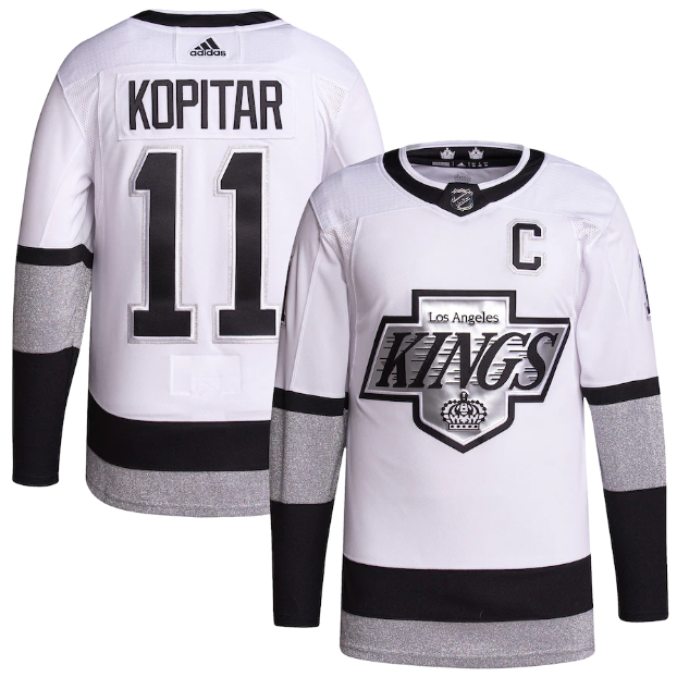 Jersey Los Angeles Kings Branca - OGJERSEYSHOP