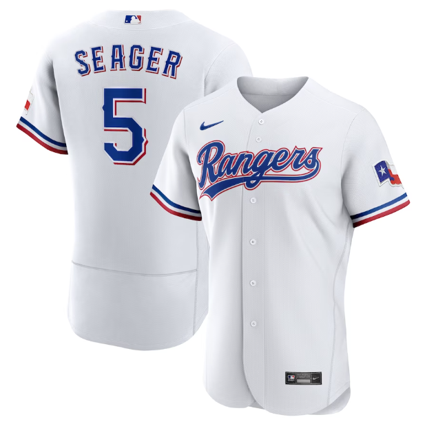 Jersey Texas Rangers Branca Authentic - OGJERSEYSHOP