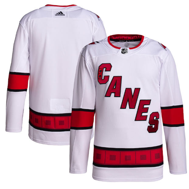 Jersey Carolina Hurricanes Branca - OGJERSEYSHOP