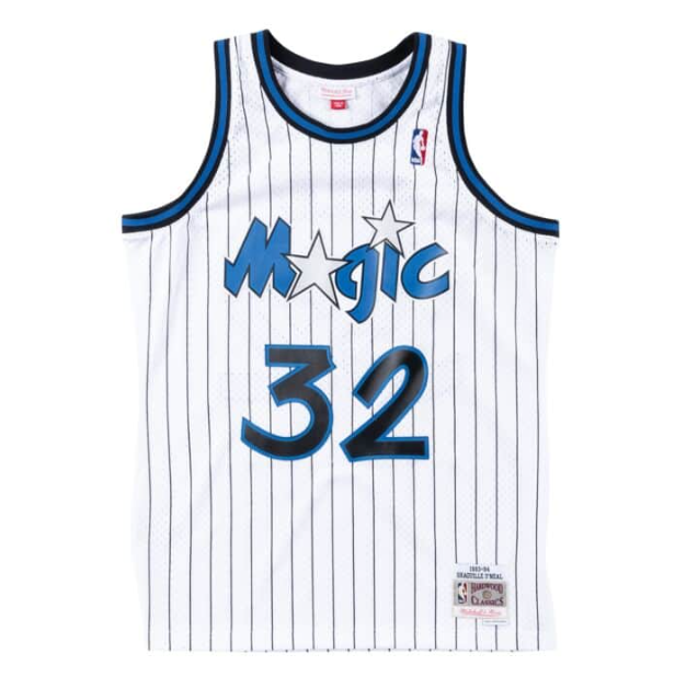 Regata Swingman Orlando Magic Mitchell & Ness Hardwood Classics 1993/94 Branca - OGJERSEYSHOP