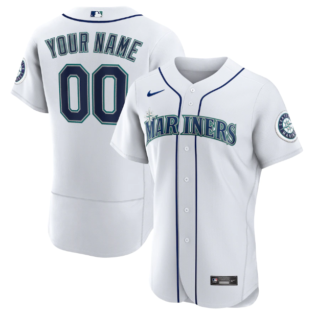 Jersey Seattle Mariners Branca Authentic - OGJERSEYSHOP