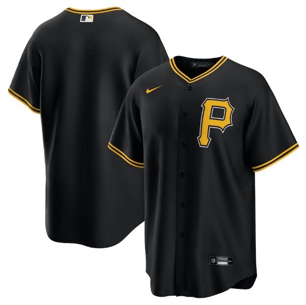 Jersey Pittsburgh Pirates Preta Torcedor - OGJERSEYSHOP