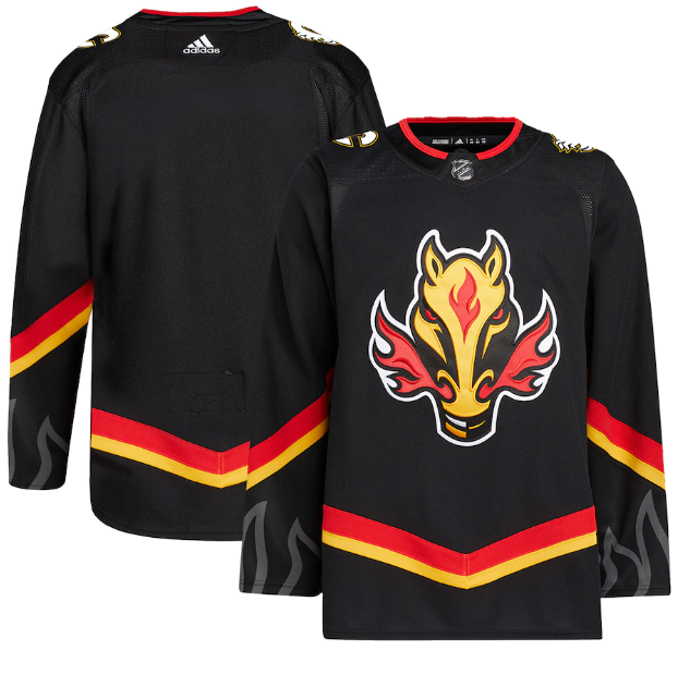 Jersey Calgary Flames Preta - OGJERSEYSHOP