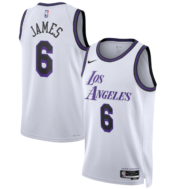 Regata Los Angeles Lakers City Edition 22/23 - OGJERSEYSHOP