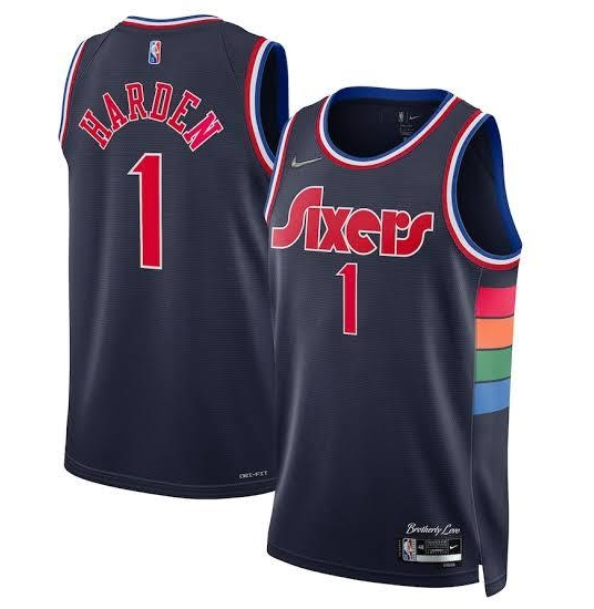 Regata Philadelphia 76ers City Edition Diamante 75th - OGJERSEYSHOP