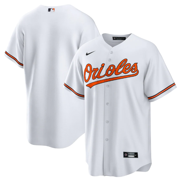 Jersey Baltimore Orioles Branca Torcedor - OGJERSEYSHOP