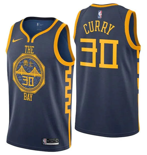 Regata Golden State Warrios City Edition 18/19 - OGJERSEYSHOP