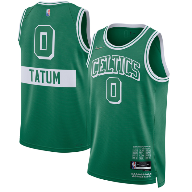 Regata Boston Celtics City Edition Diamante 75th - OGJERSEYSHOP