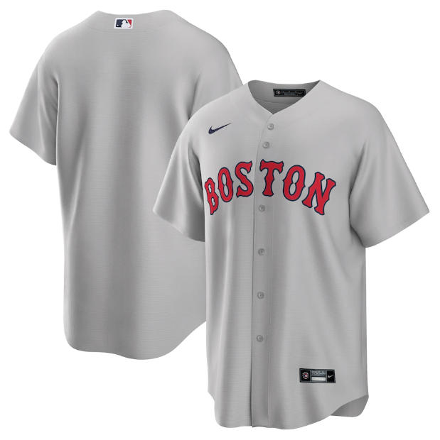 Jersey Boston Red Sox Cinza Torcedor - OGJERSEYSHOP