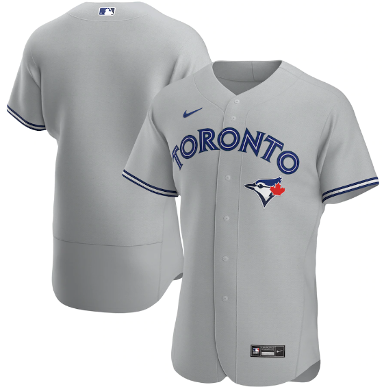 Jersey Toronto Blue Jays Cinza Authentic - OGJERSEYSHOP