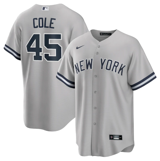 Jersey New York Yankees Cinza Torcedor - OGJERSEYSHOP