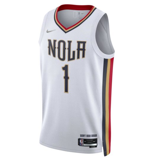 Regata New Orleans Pelicans City Edition Diamante 75th - OGJERSEYSHOP