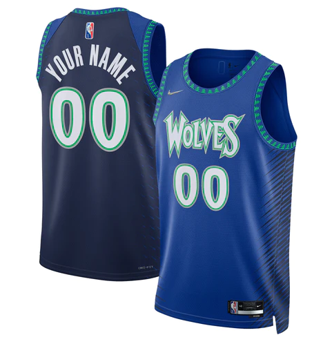 Regata Minnesota Timberwolves City Edition Diamante 75th - OGJERSEYSHOP