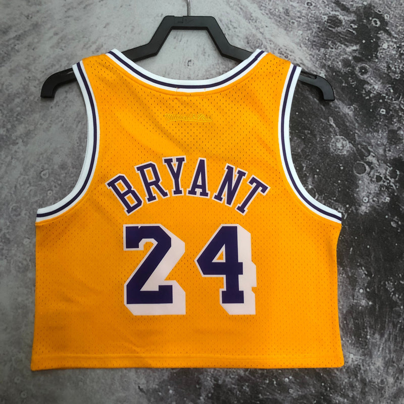 Regata Cropped Kobe Bryant Lakers Mitchell & Ness Hardwood Classics - OGJERSEYSHOP