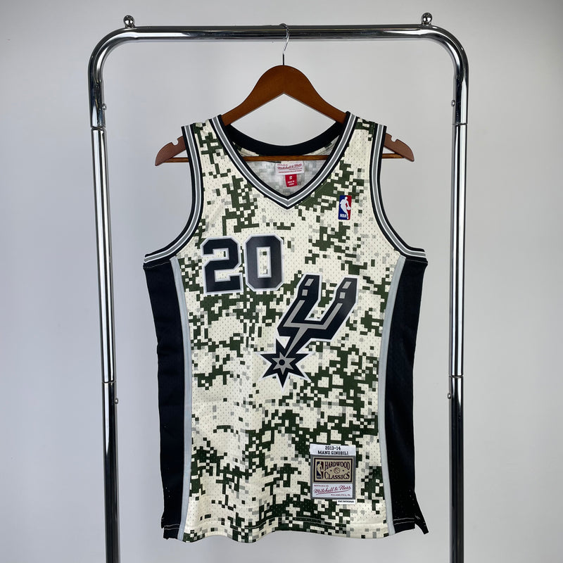 Regata Swingman San Antonio Spurs Mitchell & Ness Hardwood Classics 2013/14 - OGJERSEYSHOP