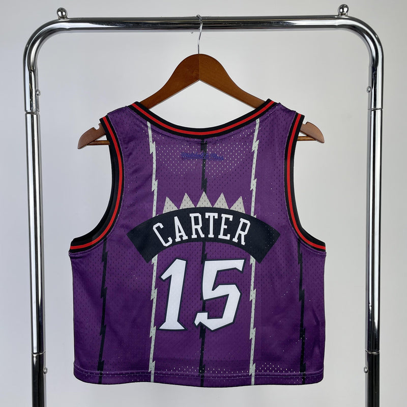 Regata Cropped Carter Toronto Raptors Mitchell & Ness Hardwood Classics - OGJERSEYSHOP