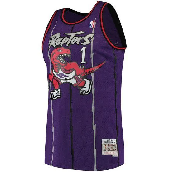 Regata Swingman Toronto Raptors Mitchell & Ness Hardwood Classics 1998/99 Roxa - OGJERSEYSHOP