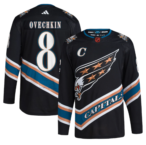 Jersey Washington Capitals Reverse Retrô 2.0 - OGJERSEYSHOP