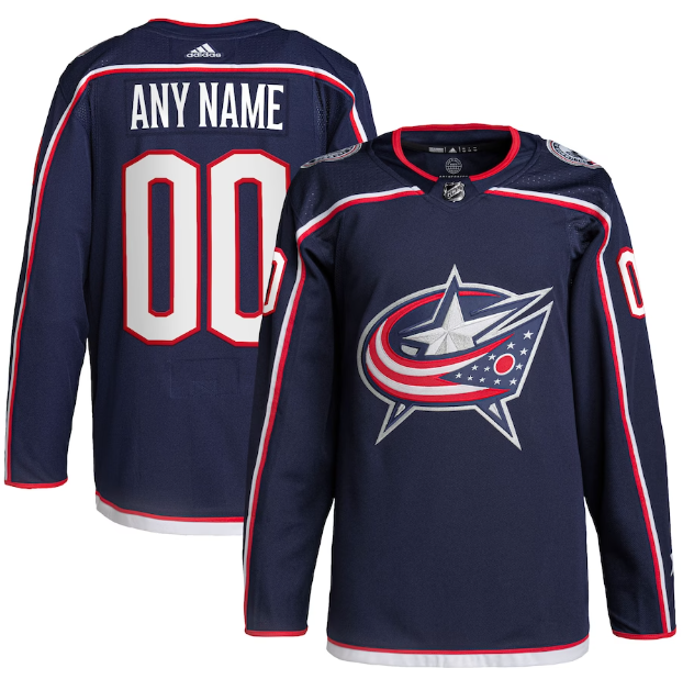 Jersey Columbus Blue Jackets Azul - OGJERSEYSHOP