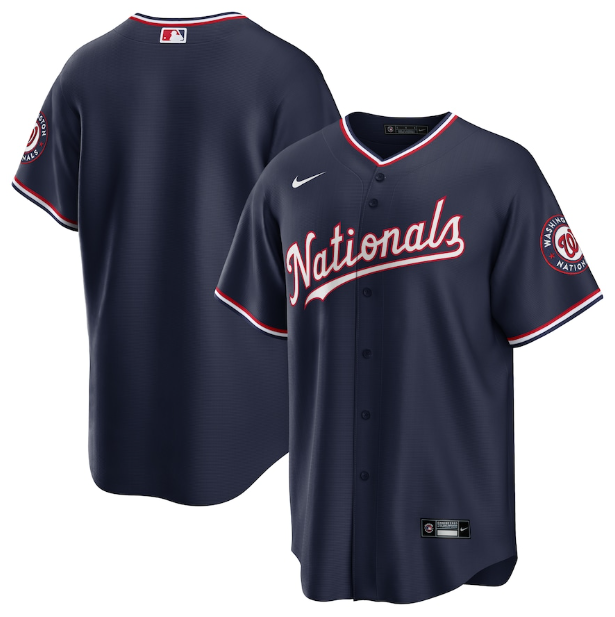 Jersey Washington Nationals Azul Torcedor - OGJERSEYSHOP