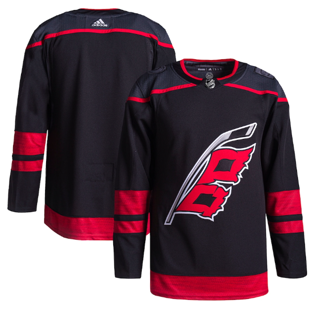 Jersey Carolina Hurricanes Preta - OGJERSEYSHOP