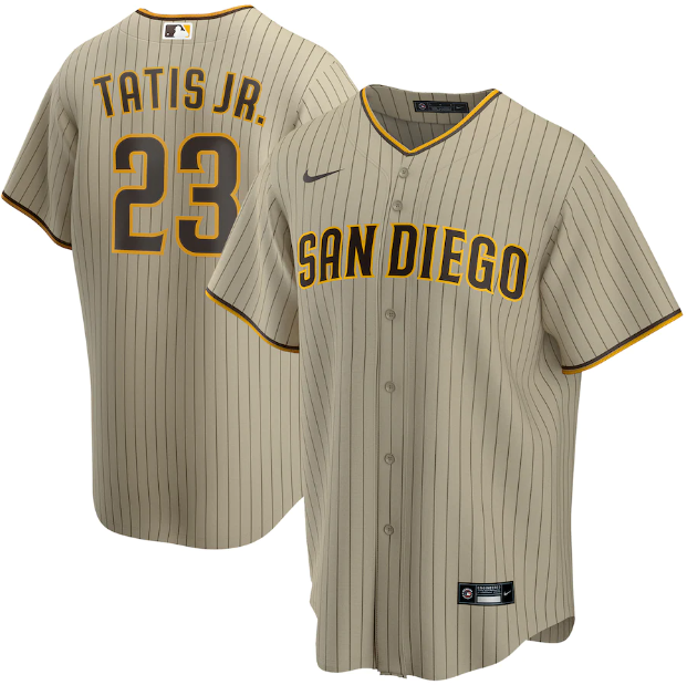 Jersey San Diego Padres Bege Torcedor - OGJERSEYSHOP