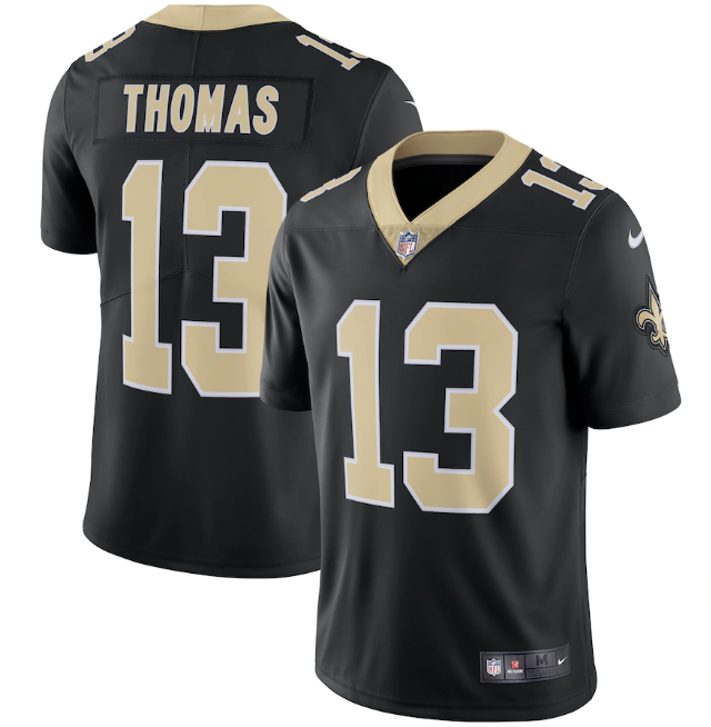 Jersey New Orleans Saints Vapor Limited Preta - OGJERSEYSHOP