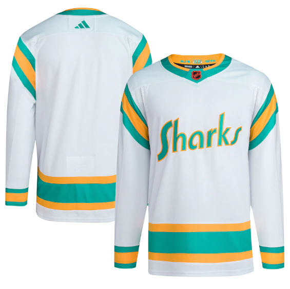 Jersey San Jose Sharks Reverse Retrô 2.0 - OGJERSEYSHOP