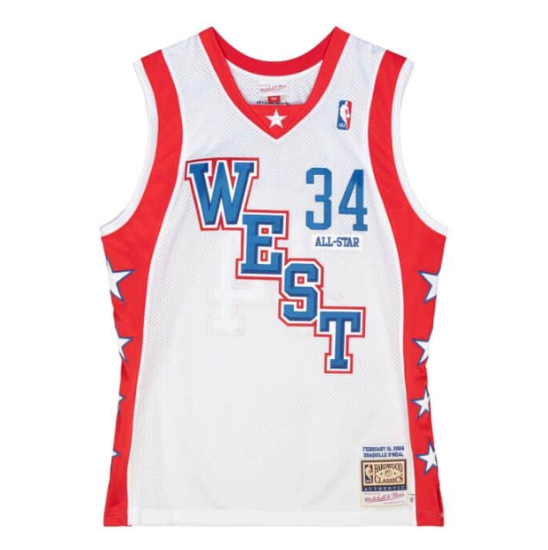 Regata Authentic Shaquille O'Neal All Star Mitchell & Ness Hardwood Classics 2004/05 - OGJERSEYSHOP