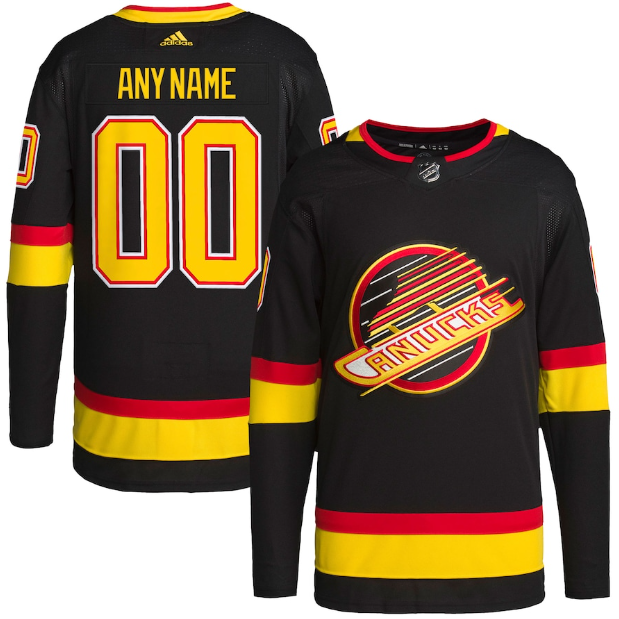 Jersey Vancouver Canucks Preta - OGJERSEYSHOP