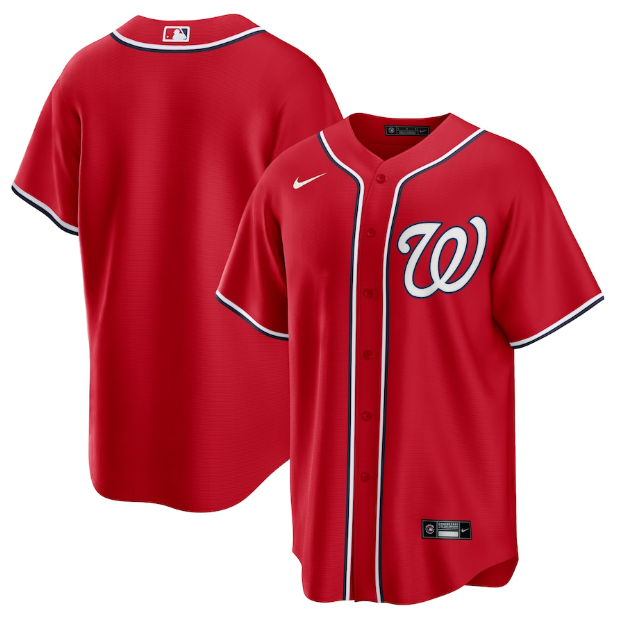 Jersey Washington Nationals Vermelha Torcedor - OGJERSEYSHOP